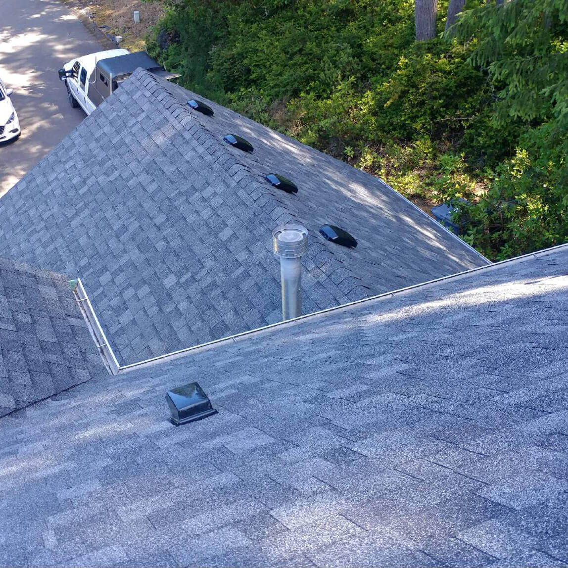 A fully fixed roof.